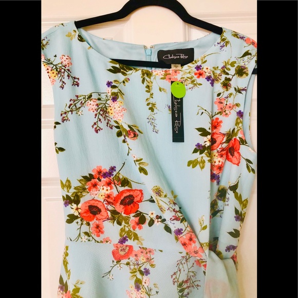 Chelsea Rose dress with tie - Picture 6 of 8